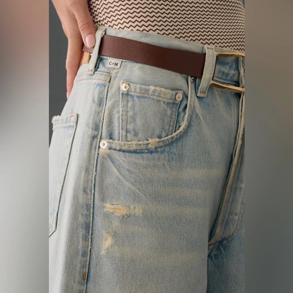 CITIZENS OF HUMANITY Tess Culotte Jeans in Glacier